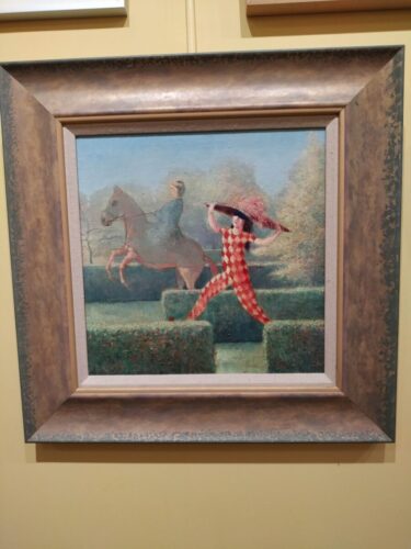 Man en paard Verkocht